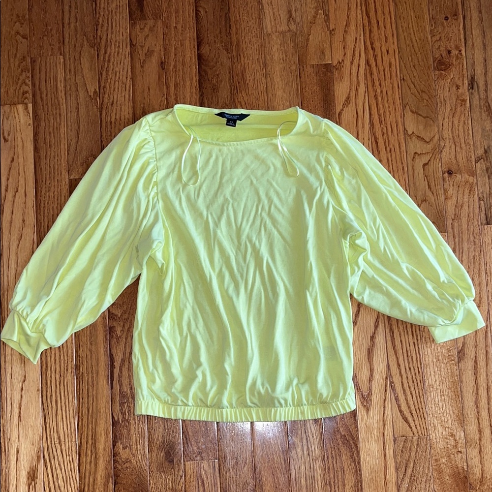 Women's Yellow Top